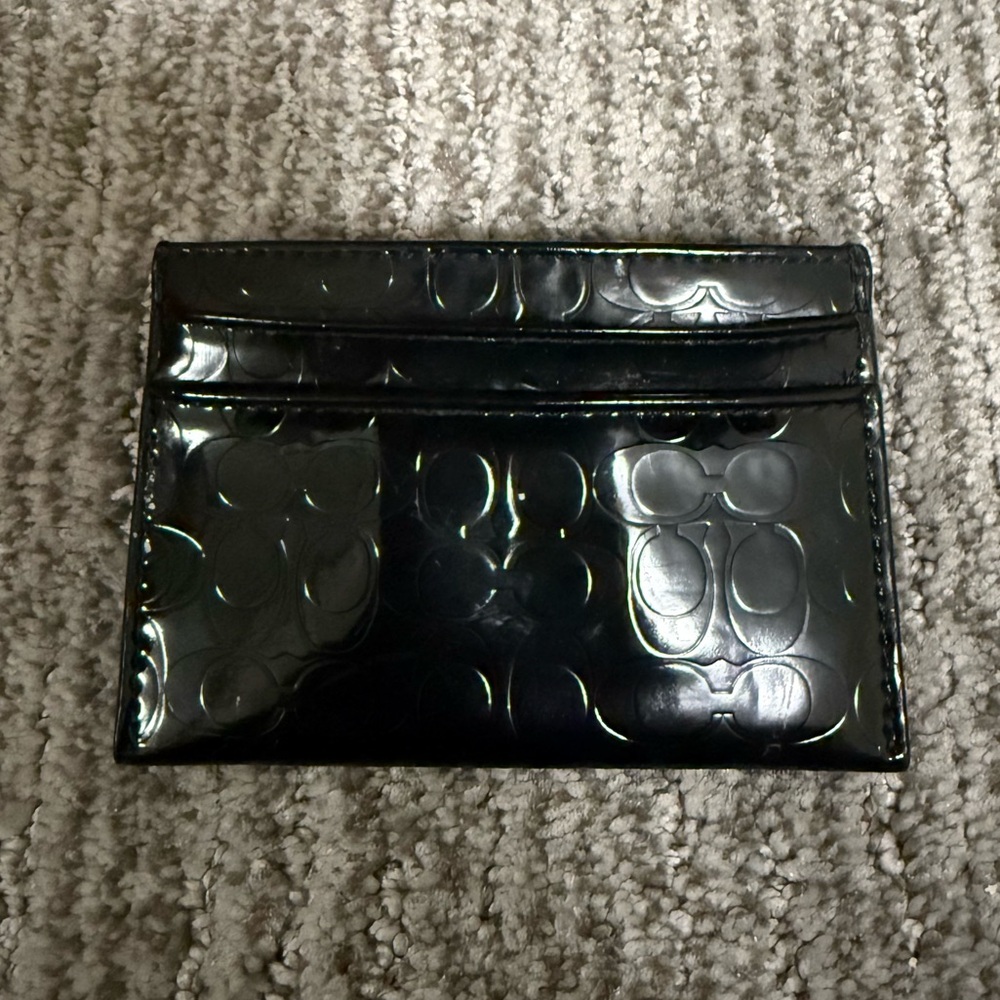 Coach card holder